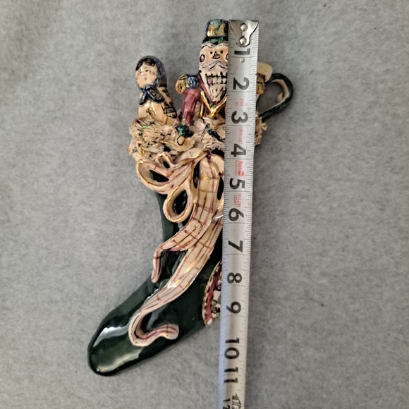 Handcrafted Ceramic Decorative Boot - Picture 10 of 12